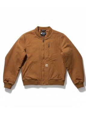 Carhartt Women’s Crawford Bomber Jacket Carhartt Brown sz Medium